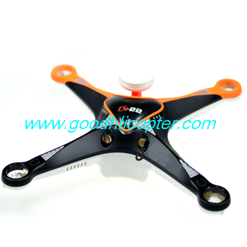 CX-22 CX22 Follower quad copter parts Upper + Lower body cover set (orange-black color)